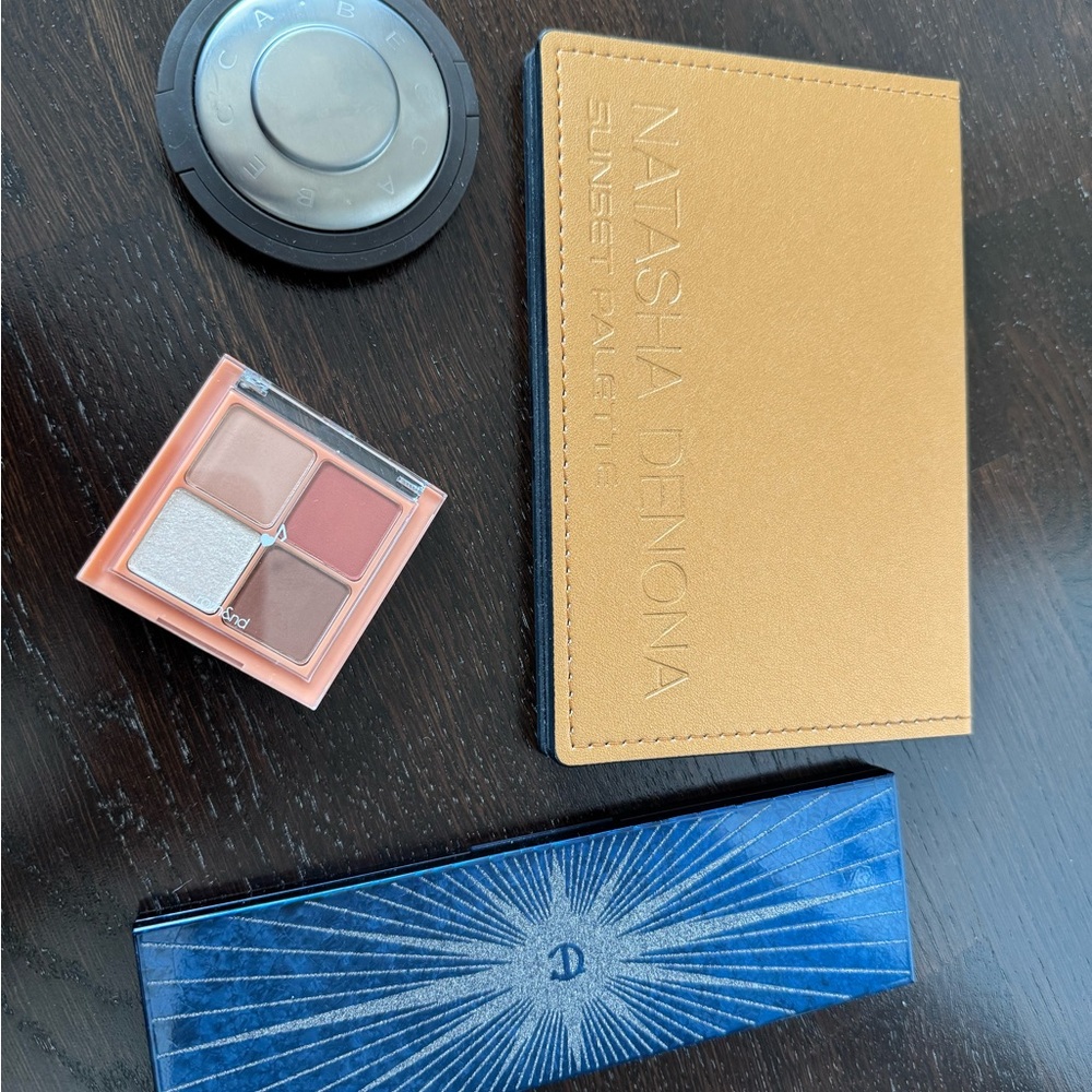 Natasha Denona Charlotte Tilbury Becca Rom&nd